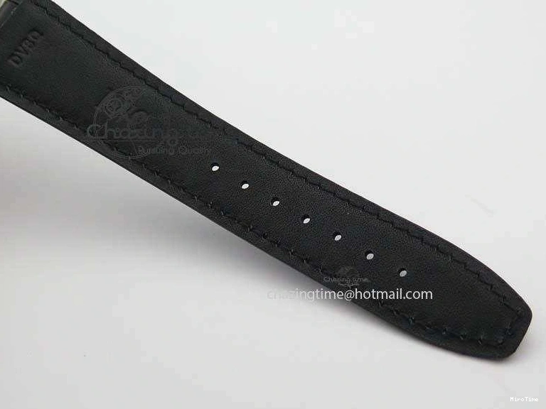 MIROTIME 1230 Effortless Portuguese IW544404 SS White Dial On Black Leather Strap A 7257